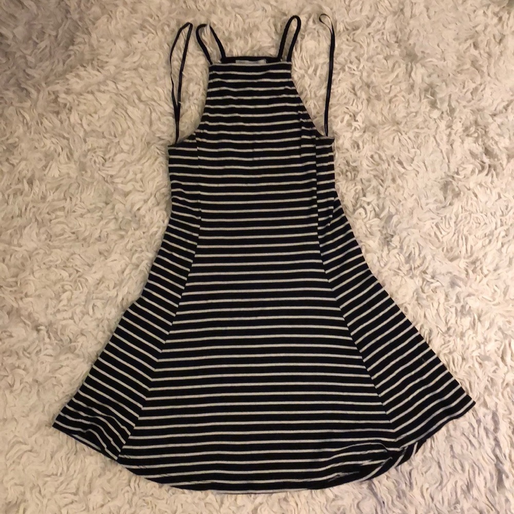 Striped Skater Dress